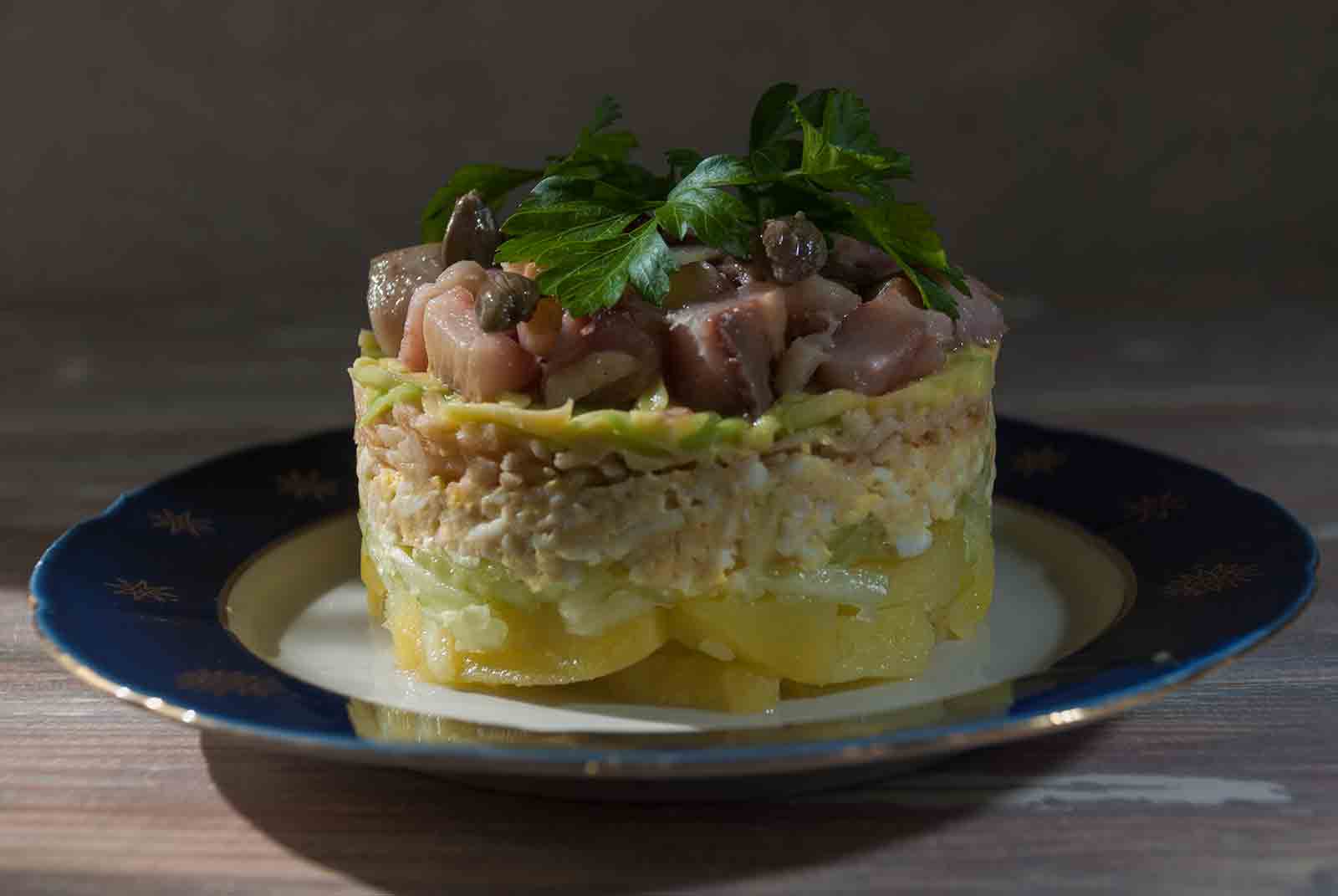 Салат Норвегия